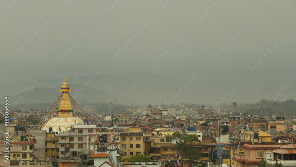 Blick auf Kathmandu, Nepal