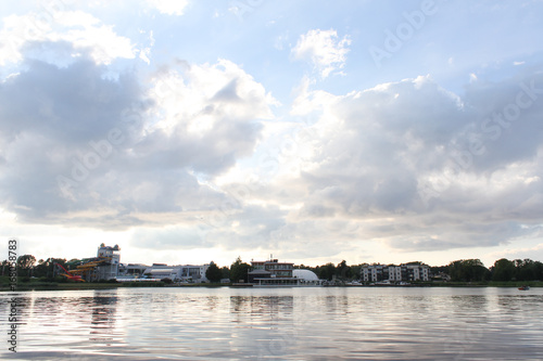 Cloudy view of river. © Artūrs Stiebriņš