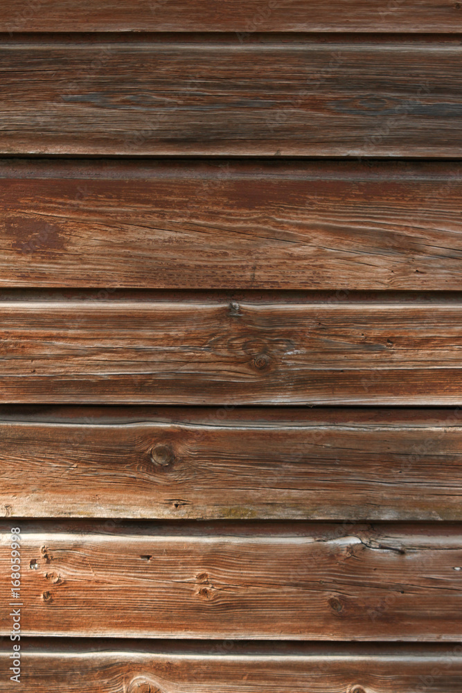 Fototapeta premium Old house wood wall.