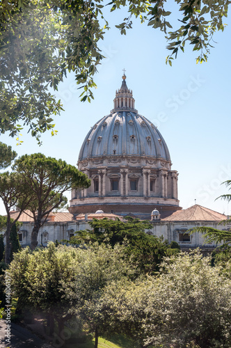 The Dome of St Peter's Basilica Vatican
