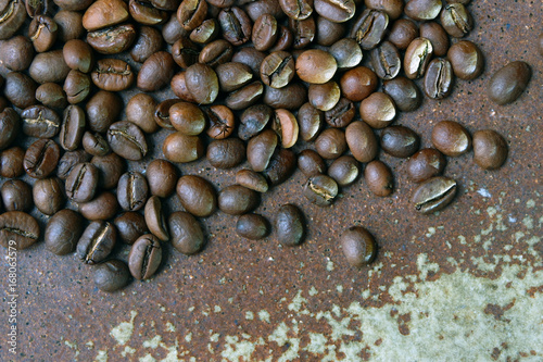 Coffee beans. 