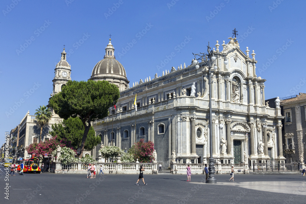 Catania Cathedral in Sicily, Italy
