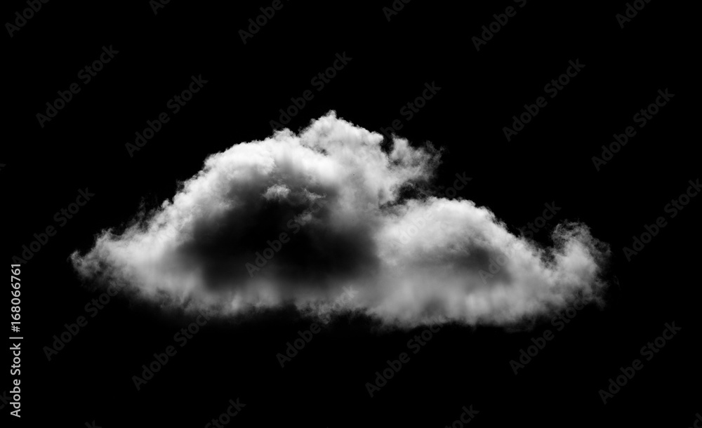 white cloud on black white cloud on black