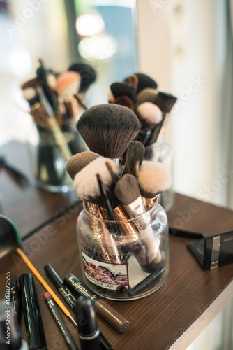 pinceaux de maquillage