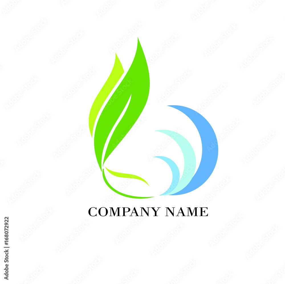 Leaf Creative Concept Logo Design Template Leaf Creative Concept Logo Design Template