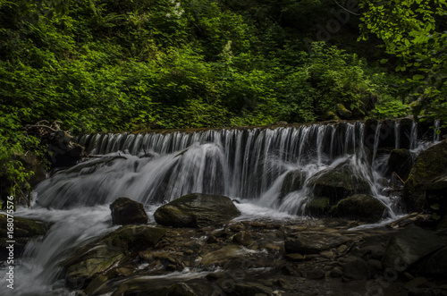 Wodospad Karpaty Ukraina 