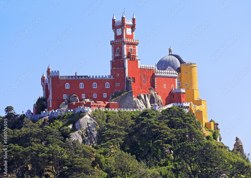 Pena National Palace in Sintra, Portugal