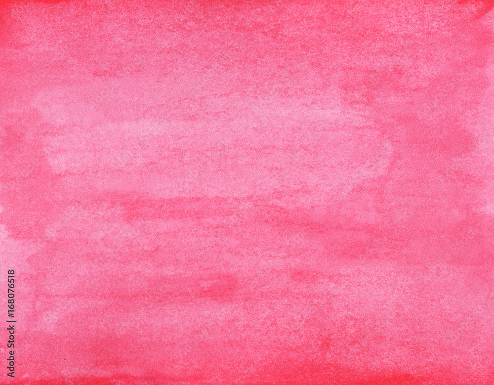 Red watercolor background - abstract texture