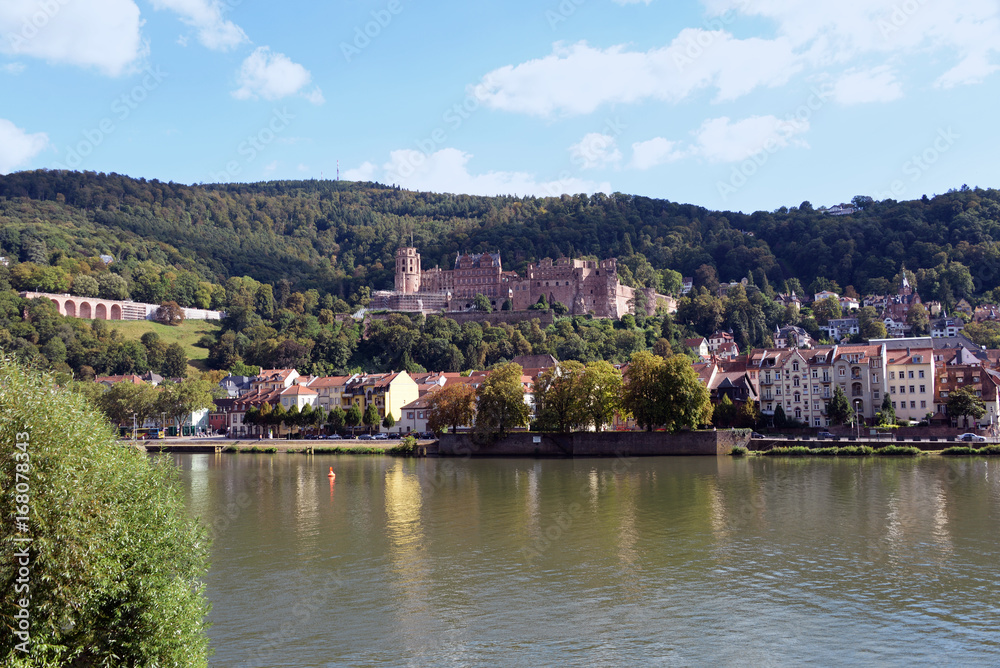 Panorama Heidelberg mit Schloss
