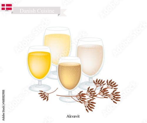 Akvavit or Aquavit, A Traditional Dink in Denmark