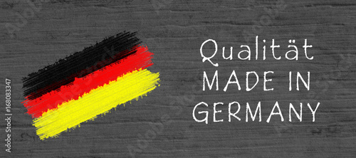 Qualität Made in Germany Symbol