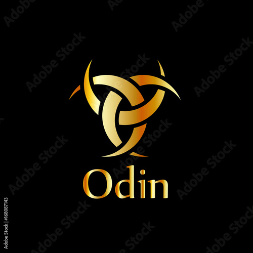 Odin- The graphic is a symbol of the horns of Odin, a satanist symbol 