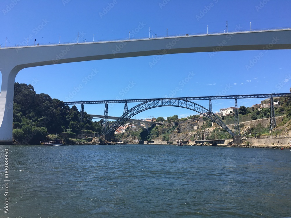 Fototapeta premium bridges over river