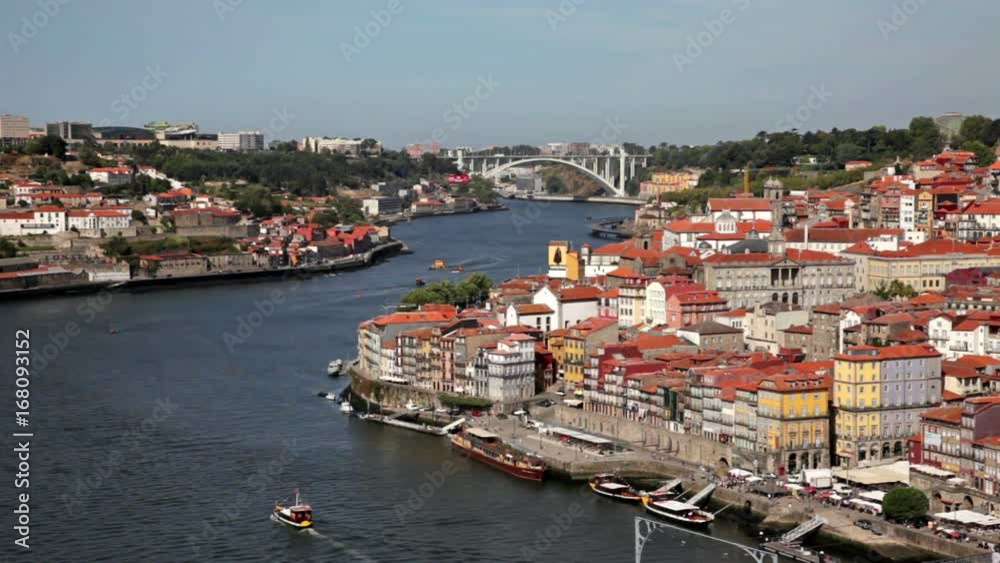 City of Porto at the Douro river in Portugal. City of Porto at the Douro river in Portugal.