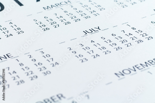 Calendar Date Planner 