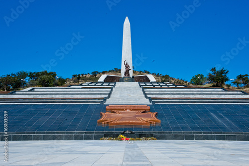 Heroes' Acre Memorial Architecture Outside Windhoek, Namibia