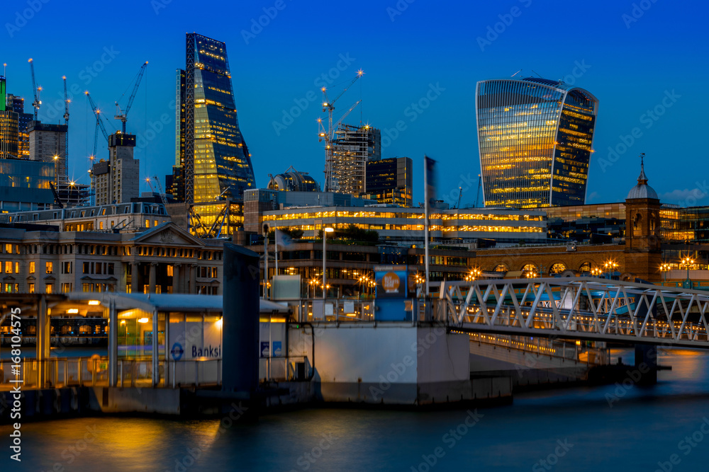 London Cityscape during the night