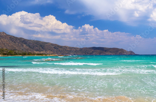 Elafonissi beach on Crete, Greece
