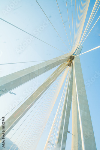 Bridge lines - abstract