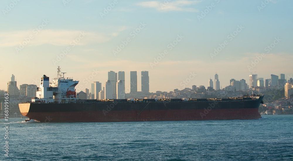 Tanker in Bosphorus