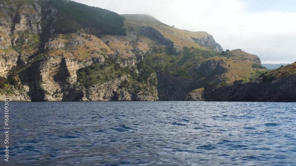 Ship trip around Capri Island