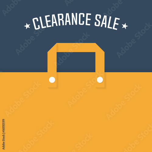 Clearance sale poster. Vector [Ð¿ÑÐµÐ¾Ð±ÑÐ°Ð·Ð¾Ð²Ð°Ð½Ð½ÑÐ¹]