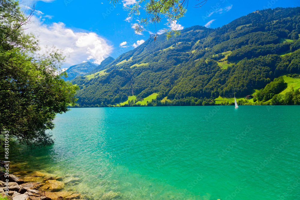 Wunderschöne Landschaft in der Schweiz