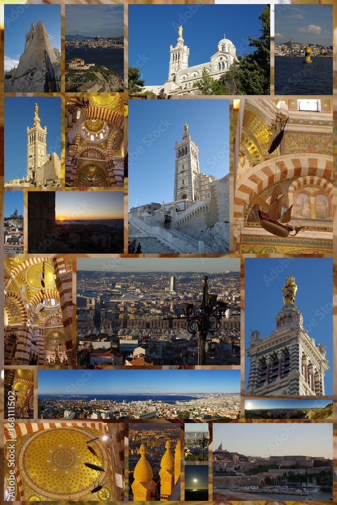 Obraz premium Notre Dame de la Garde