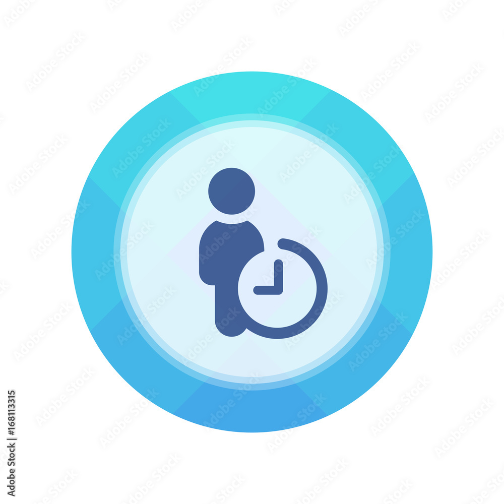 Paper Flat Cirlce Button Paper Flat Cirlce Button