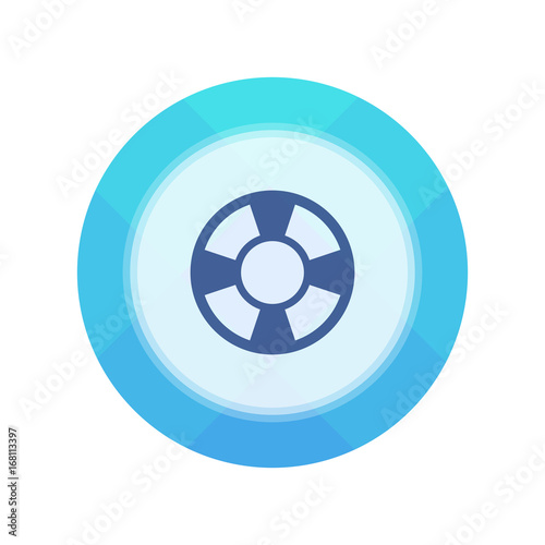  Paper Flat Cirlce Button