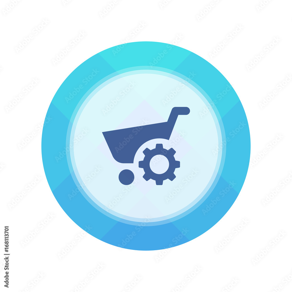 Paper Flat Cirlce Button Paper Flat Cirlce Button