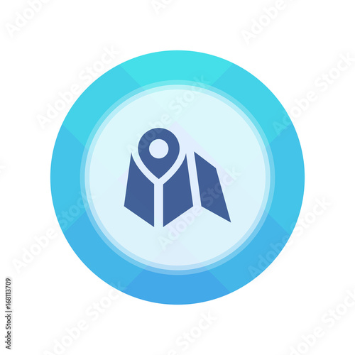  Paper Flat Cirlce Button