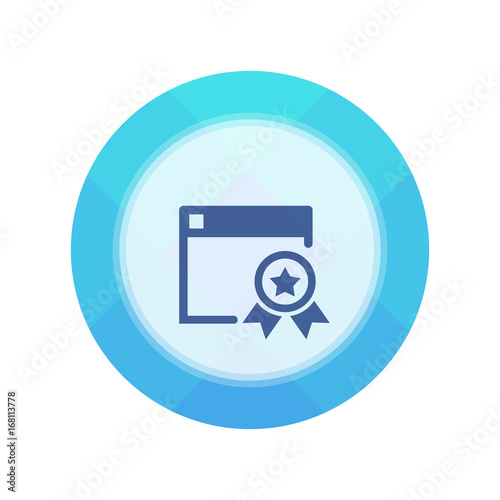  Paper Flat Cirlce Button