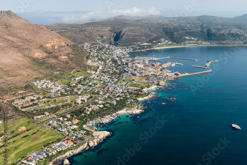 Simonstown  South Africa  aerial view