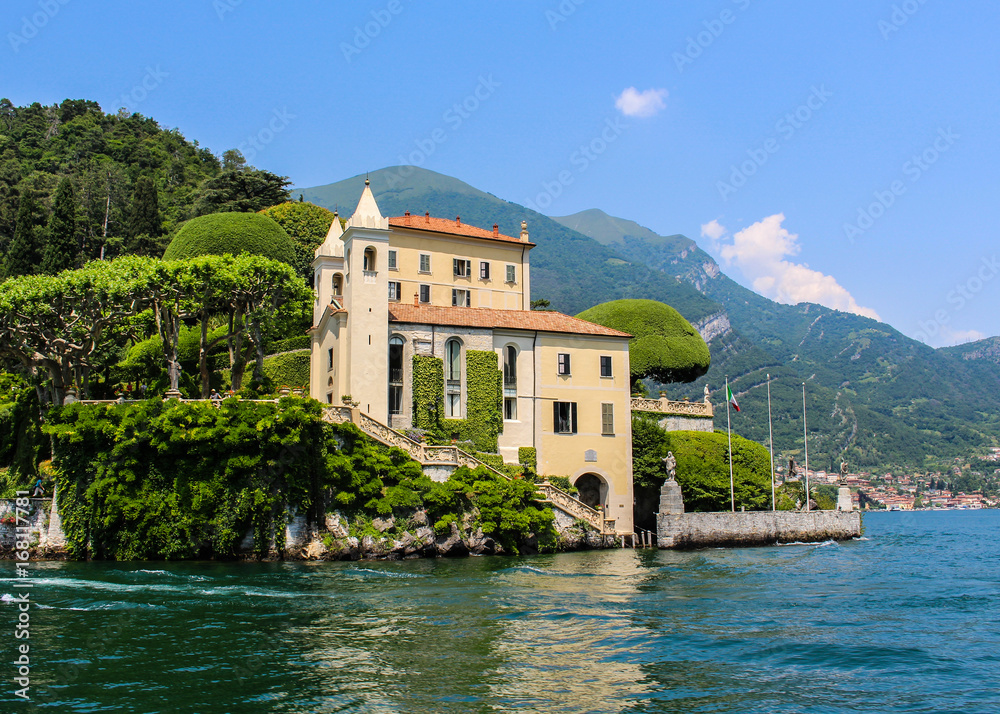 Villa on lake Como