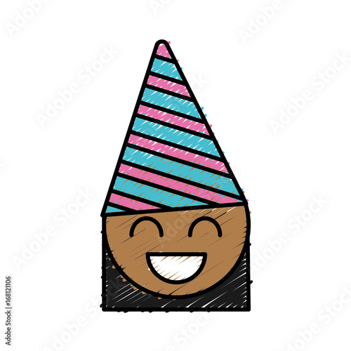 girl with party hat icon