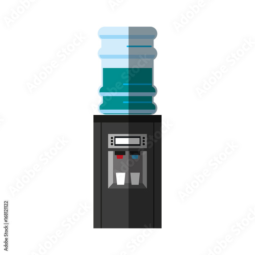 office water cooler icon image vector illustration design