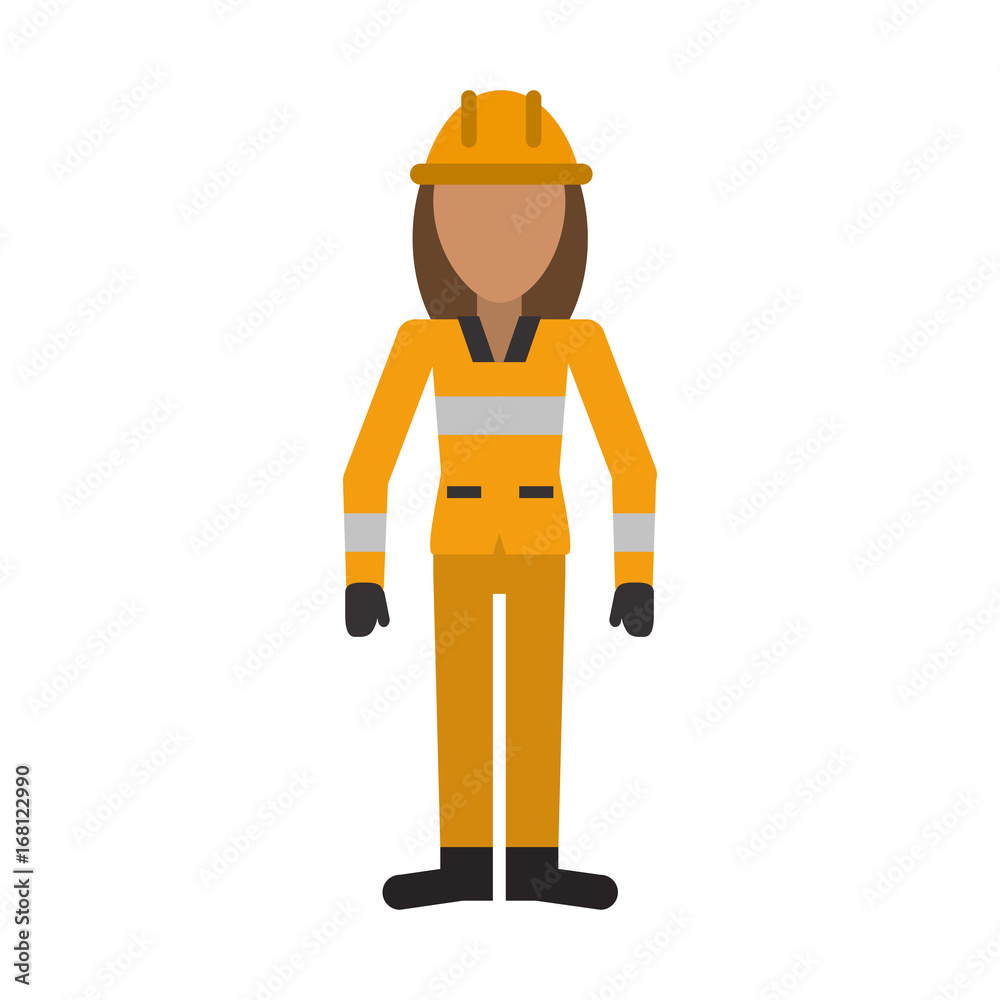 female firefighter avatar icon image vector illustration design female firefighter avatar icon image vector illustration design