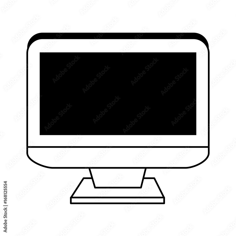 computer monitor icon image vector illustration design computer monitor icon image vector illustration design