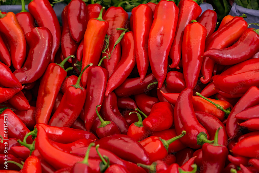 Red chili peppers for sale