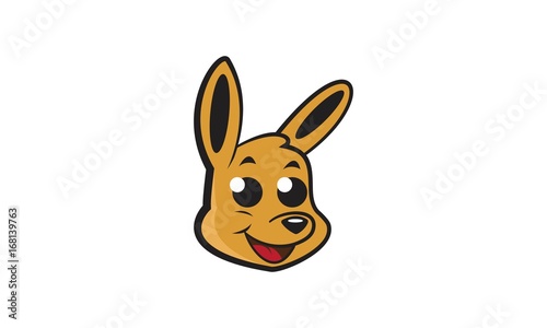 Kangooro Head Vector