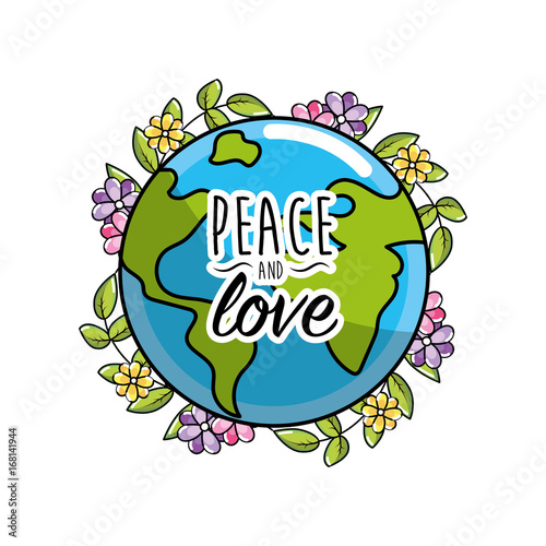 global peace in worldwide to harmony spirit