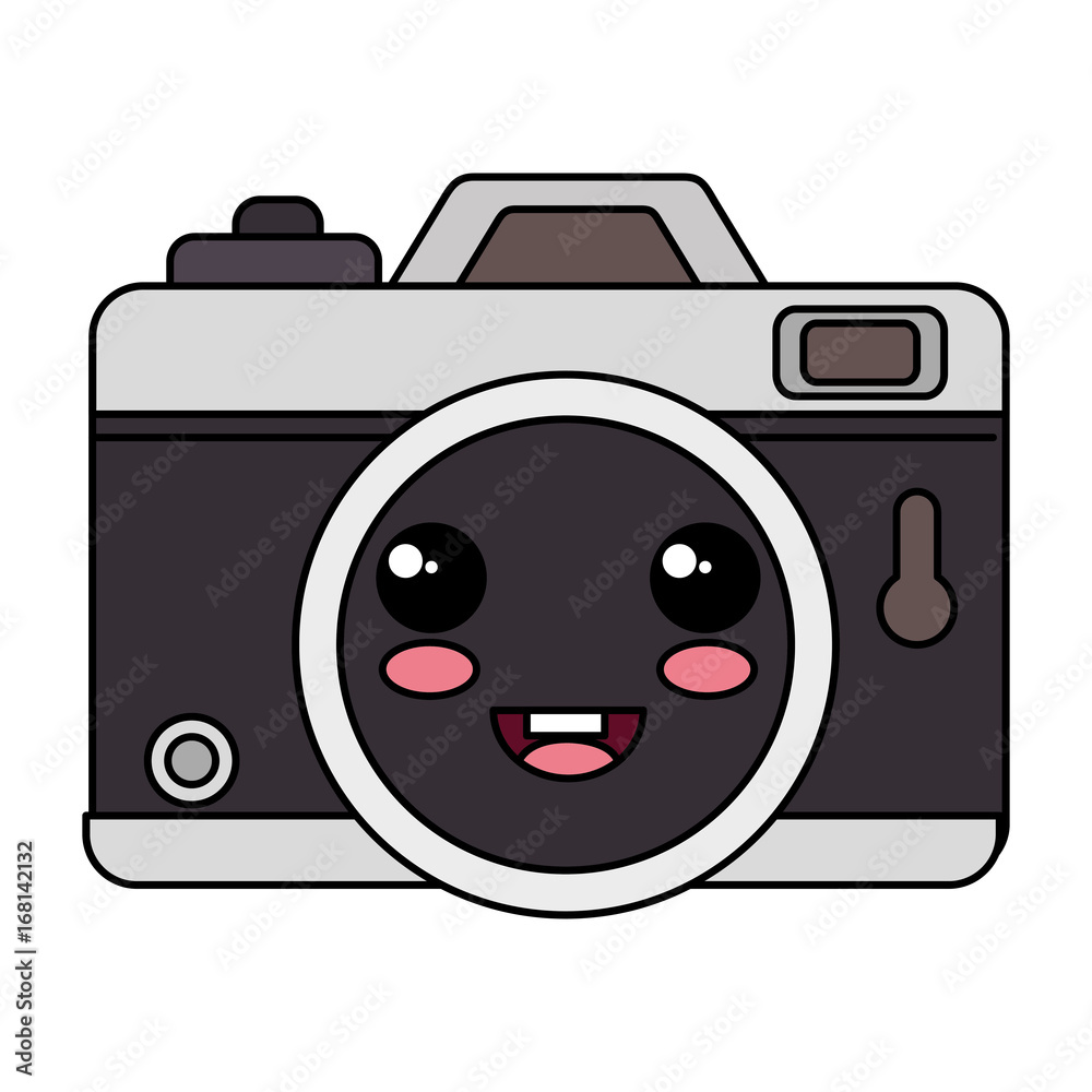 photographic camera kawaii character vector illustration design photographic camera kawaii character vector illustration design