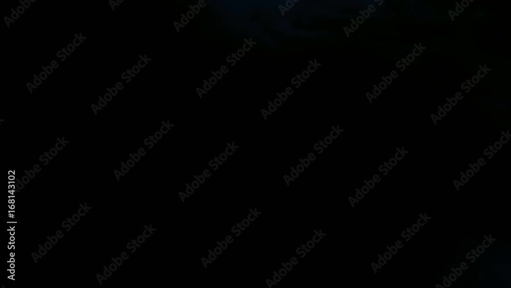 Background with thunderstorm clouds at night with lightning; computer graphics animation