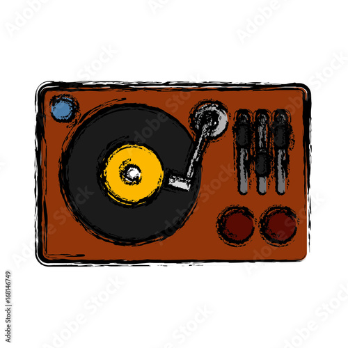 dj turntable icon