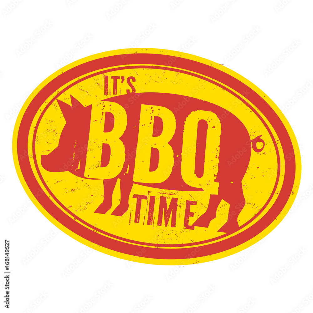its bbq time clipart