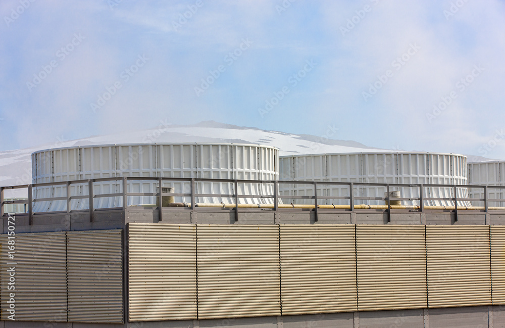 Geothermal power plant on the Mutnovsky volcano Geothermal power plant on the Mutnovsky volcano