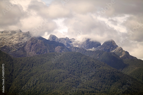 Fototapeta Naklejka Na Ścianę i Meble -  Patagonia mountains, Chile