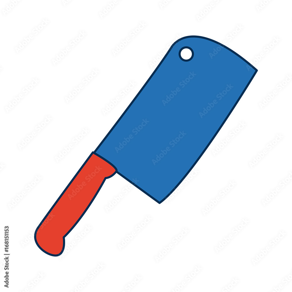 axe for meat kitchen object culinary vector illustration axe for meat kitchen object culinary vector illustration