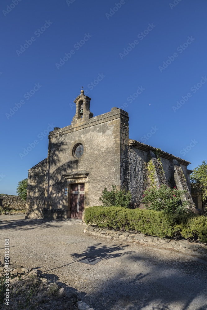 old historic church in Lambesc, France